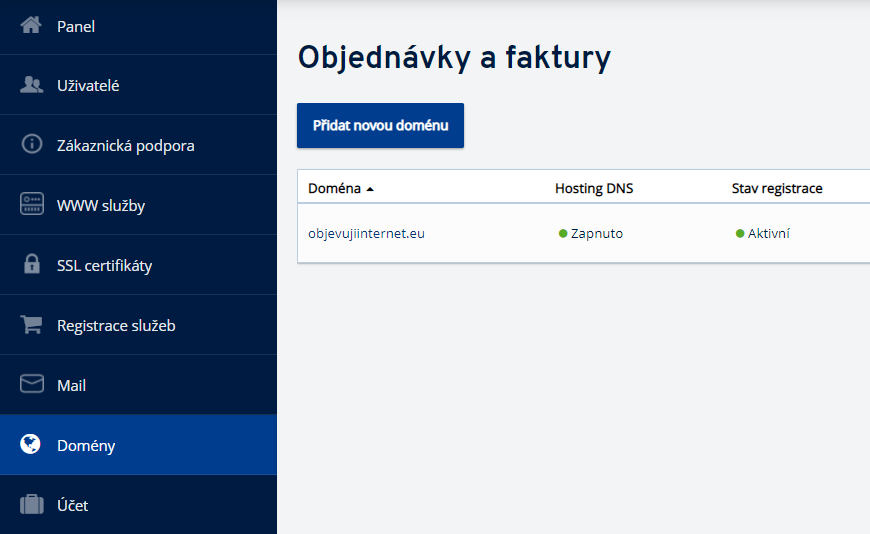 Jak potvrdit objednávku SSL certifikátu v IONOS?