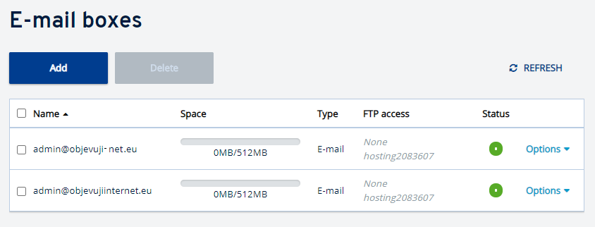 Co je funkce Multimail u serverů v IONOS?