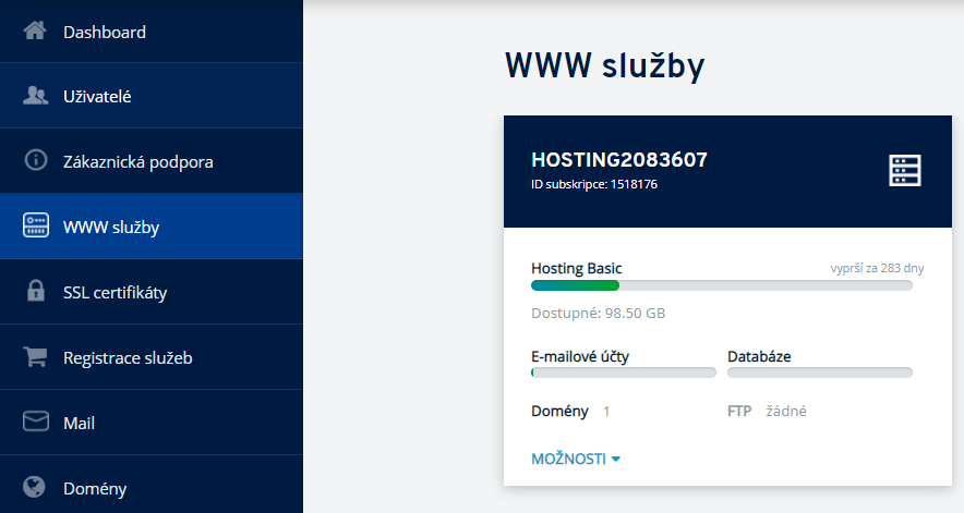 Jak nainstalovat SSL certifikát na hosting v IONOS?